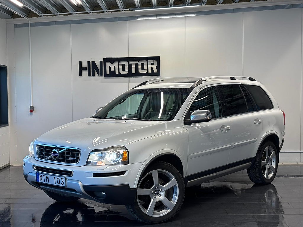 Volvo XC90 D5 AWD Geartronic R-Design |TakL|7Sits|DRAG|Värmare|PDC