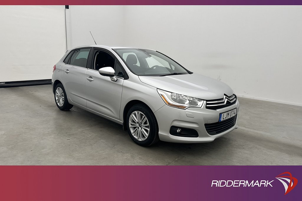 Citroën C4 1.6 e-HDi 114hk En-Brukare Sensorer 4,95% Ränta