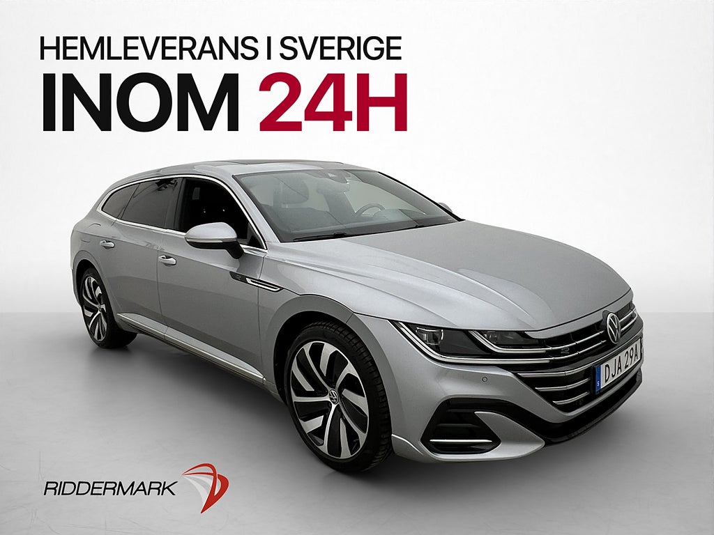 Volkswagen Arteon TSI 218hk R-Line Cockpit Pano Värmare Drag