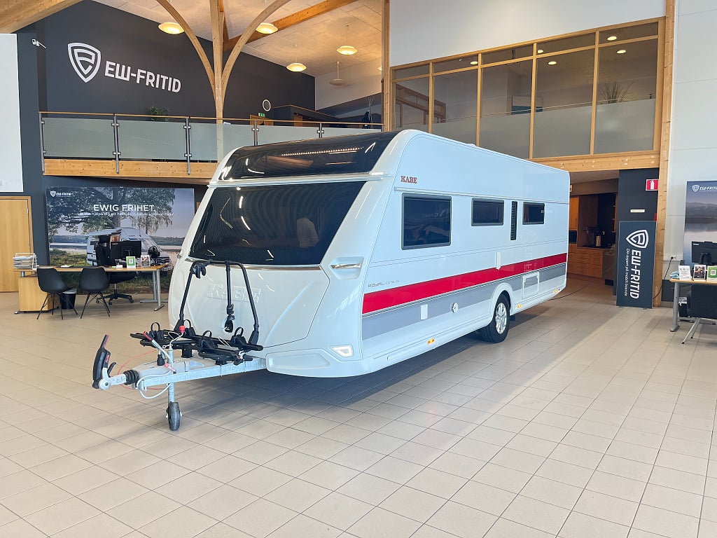Kabe ROYAL 630 TDL KS (AC+Solcell+Panorama+Skinn+Cykelställ)