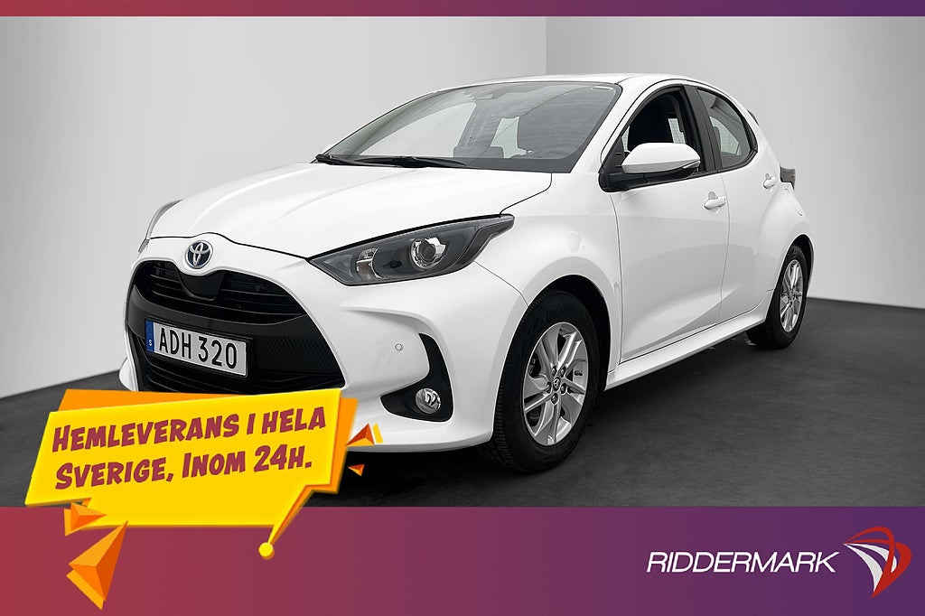 Toyota Yaris Hybrid CVT Active Kamera P-Sensorer Rattvärme