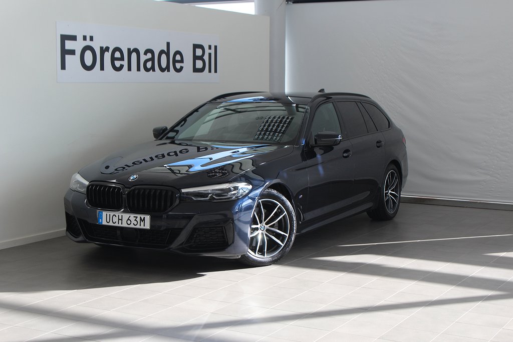 BMW 520 d xDrive Touring M Sport Drag Värmare Park Assist