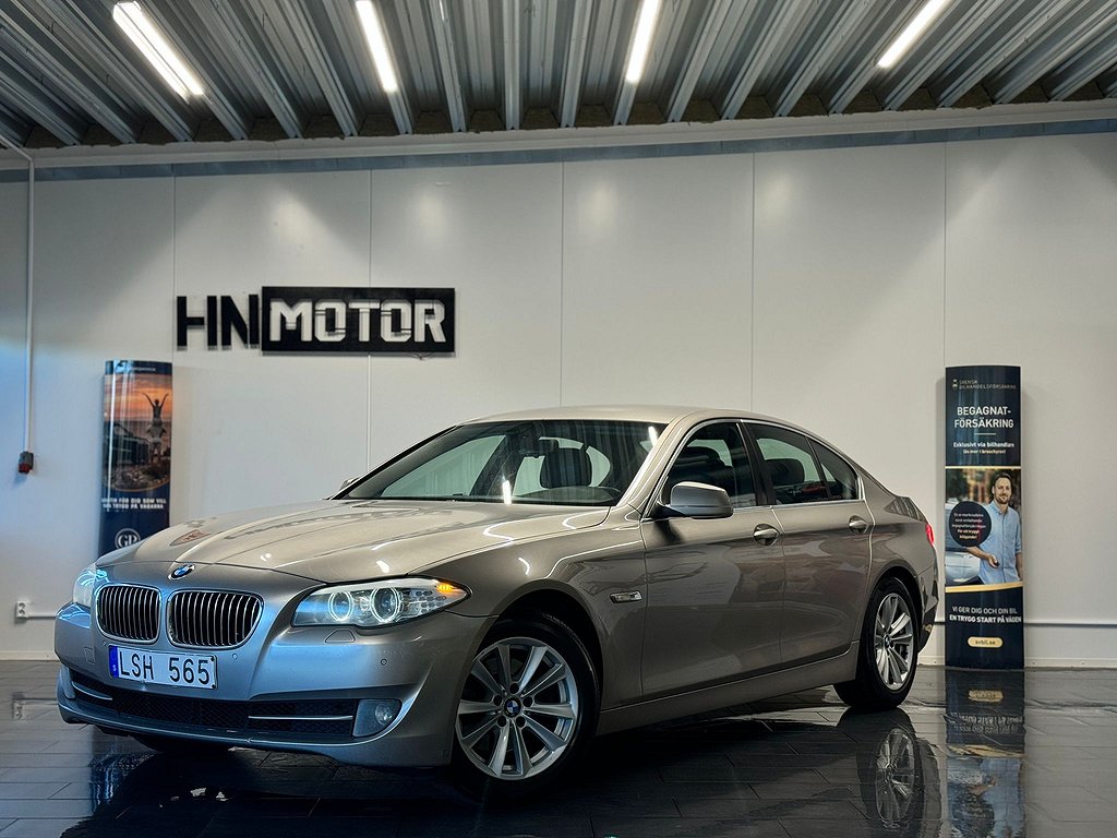 BMW 520 d Sedan Steptronic |2Ägare|NyBess|NyServ|PDC|EL-Stol