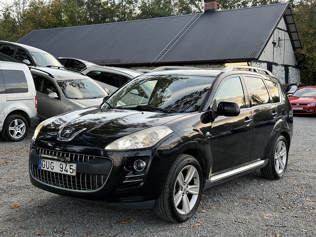 Peugeot 4007  2.2 HDi AWD, 7-sits, Helskinn, 156 hk, 2008