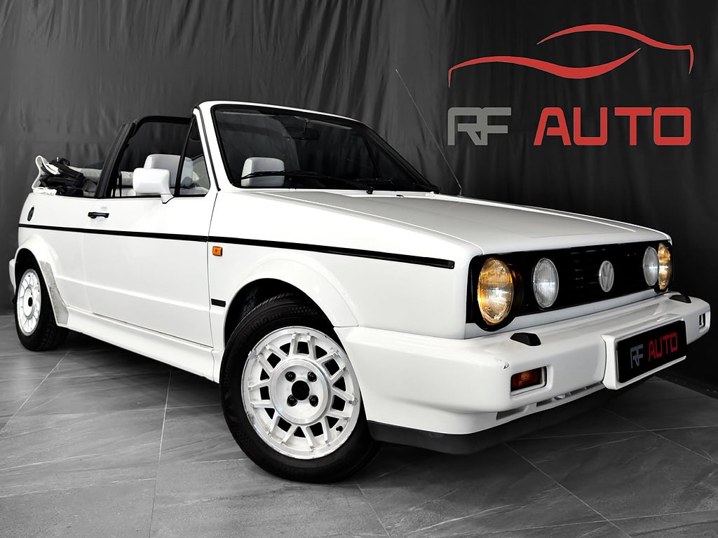 Volkswagen Golf Cabriolet 1.8 Svensksåld 98hk