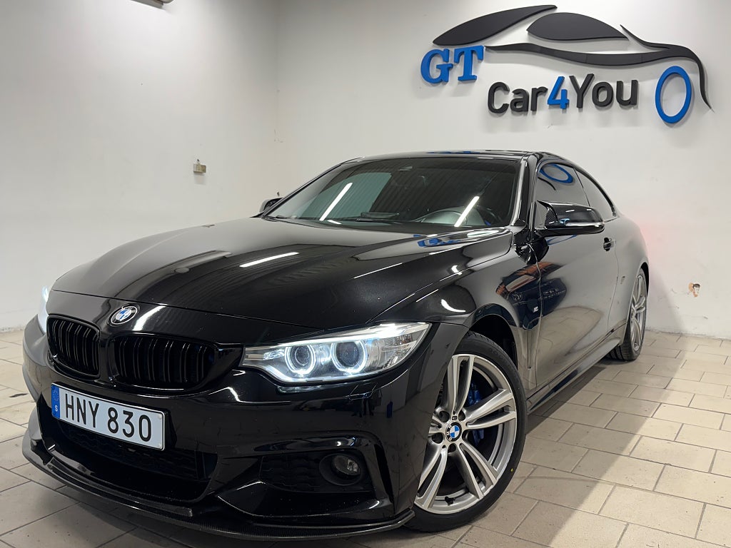 BMW 435 i xDrive Coupé Steptronic M-Sport Nyserv/ HUD/3-Års 