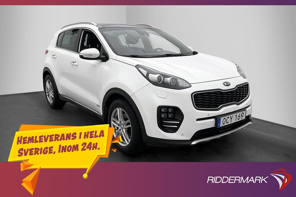 Kia Sportage 2.0 CRDi AWD 185hk GT Line Pano Kamera JBL Drag