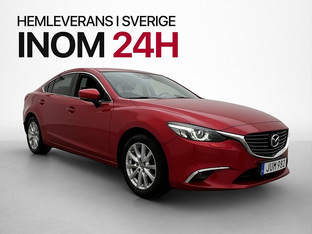 Mazda 6 2.0 SKYACTIV-G 165hk Navi Rattvärme Sensorer Keyless