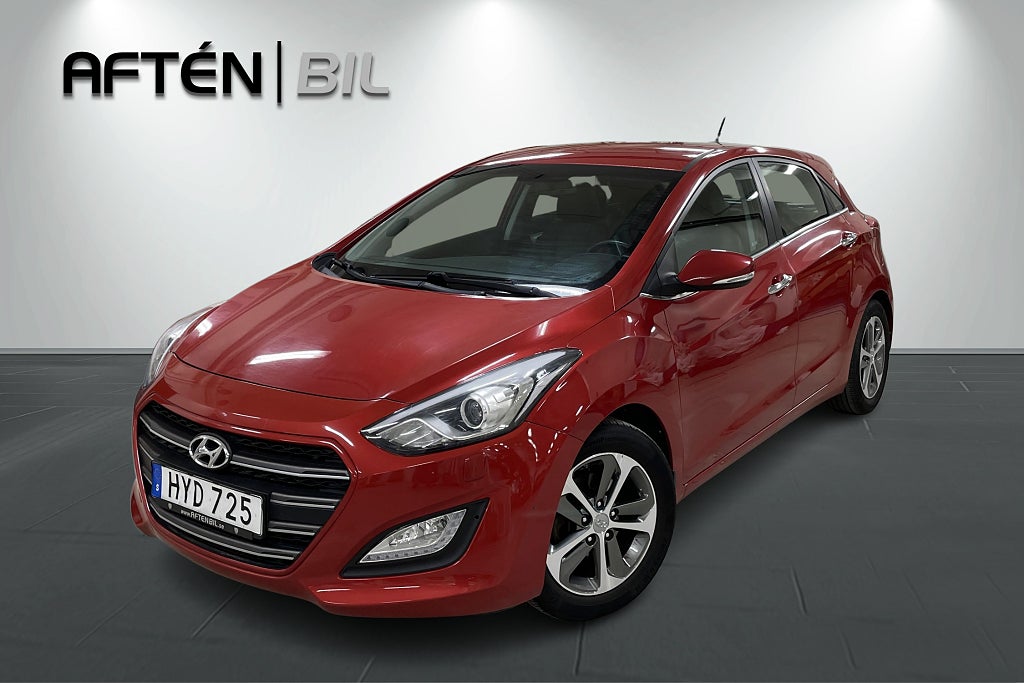 Hyundai i30 1.6 CRDI DCT Premium|Backkamera|1 ägare - FINT SKICK!