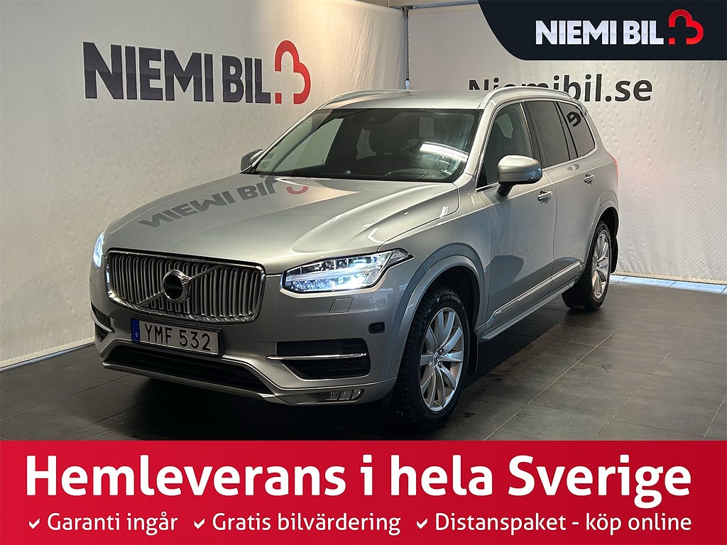 Volvo XC90 D5 AWD Geartronic Inscription 7-Sits/B&W/MoK/SoV
