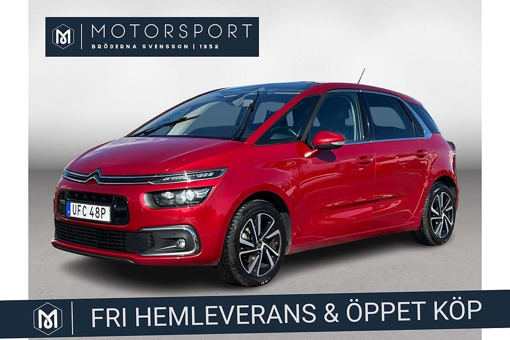 Citroën C4 Picasso SpaceTourer 1.2 Aut Navi Backkamera Drag