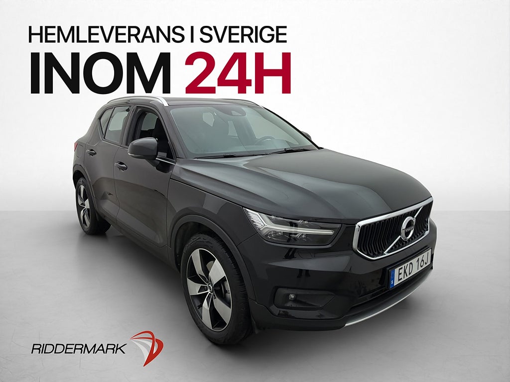 Volvo XC40 B4 197hk AWD Momentum Värm Kamera VOC H/K Drag
