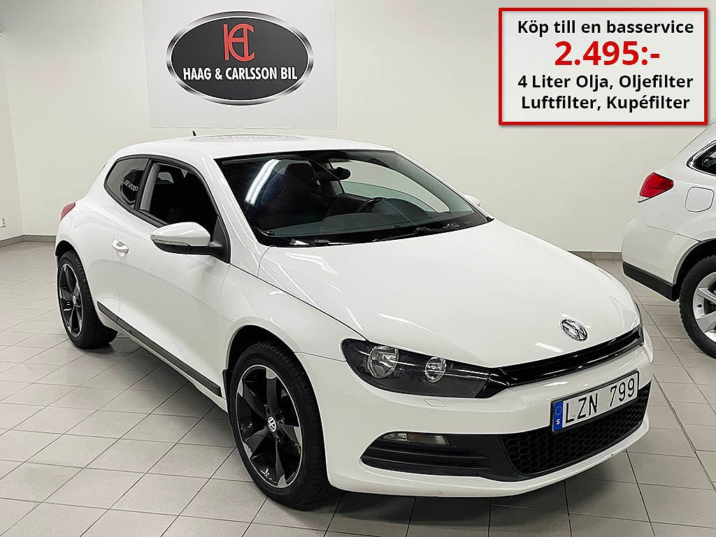Volkswagen Scirocco 1.4 TSI 160hk Kamkedja bytt Fint Skick