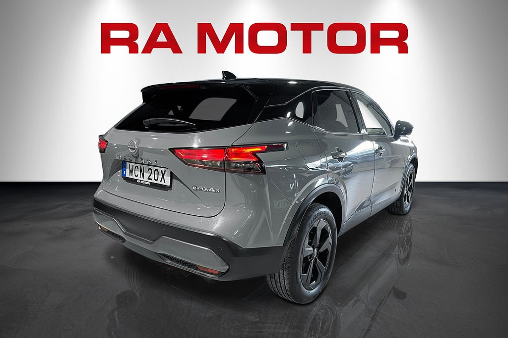 Nissan Qashqai e-POWER Hybrid 190hk Black Edition | Navi | Kamera |