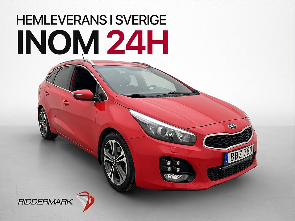 Kia Ceed 1.6 CRDi GT-Line Drag Navi Kamera Isofix Rattvärme
