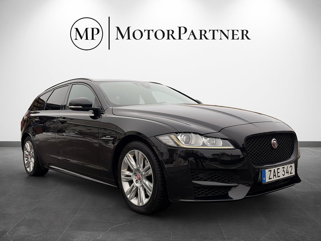 Jaguar XF 25t Sportbrake R-Sport Kamera Värmare Läder Drag