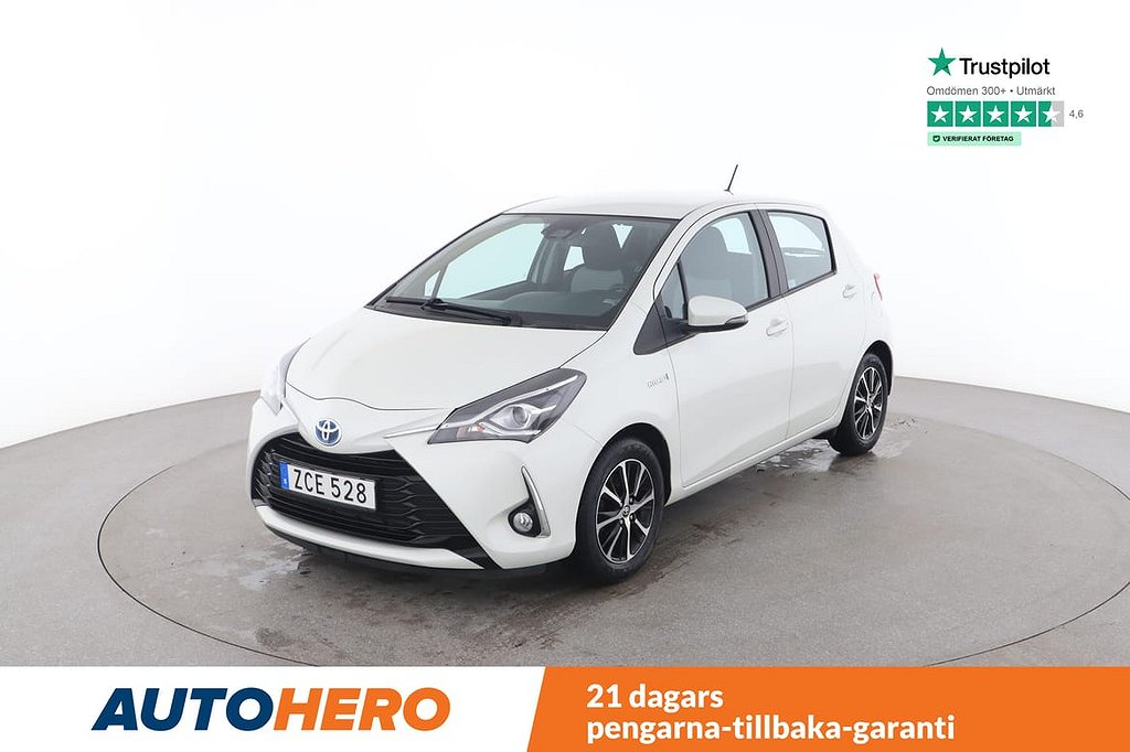 Toyota Yaris Hybrid e-CVT / Cruise-control, Backkamera, Helljusassistans