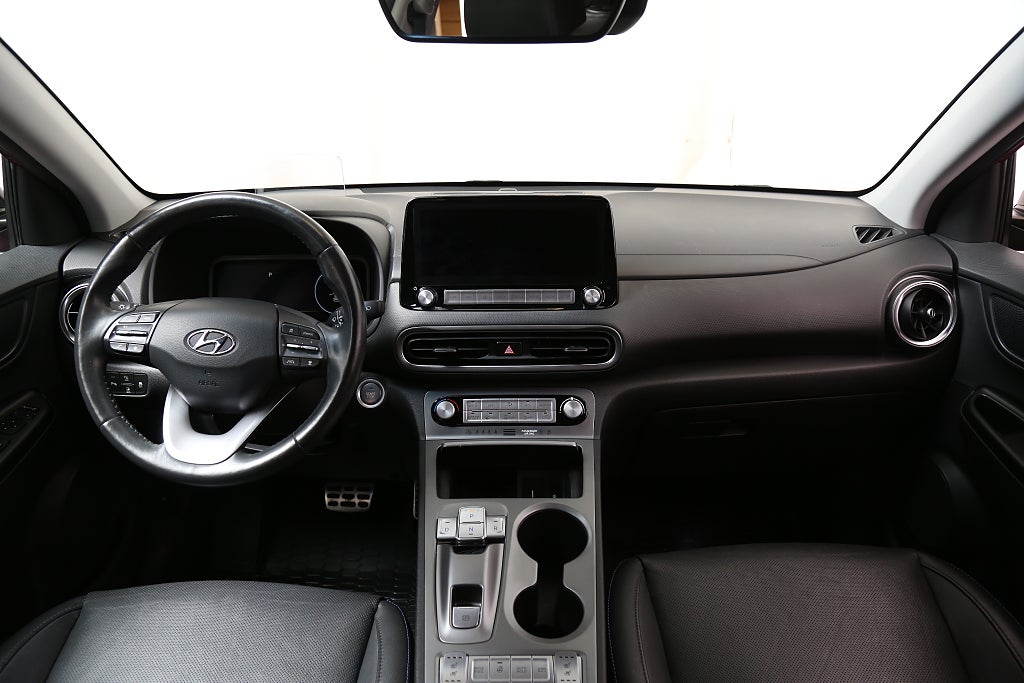 Hyundai Kona 64 kWh Advanced 204hk Skinn KRELL Head-up Två-tons Lack 2022