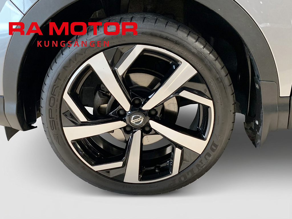 Nissan Qashqai 1.3 Tekna | Låga mil | Läderklädsel 2021