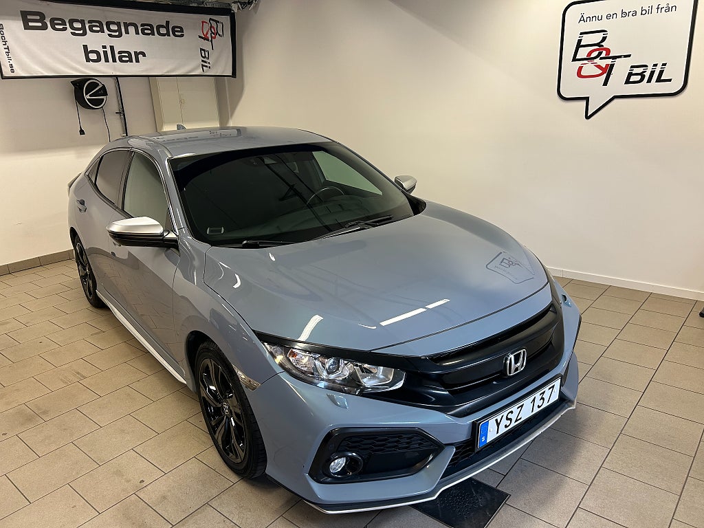 Honda Civic Sport 1.6 i-DTEC Euro 6 Automat 5-dörrars