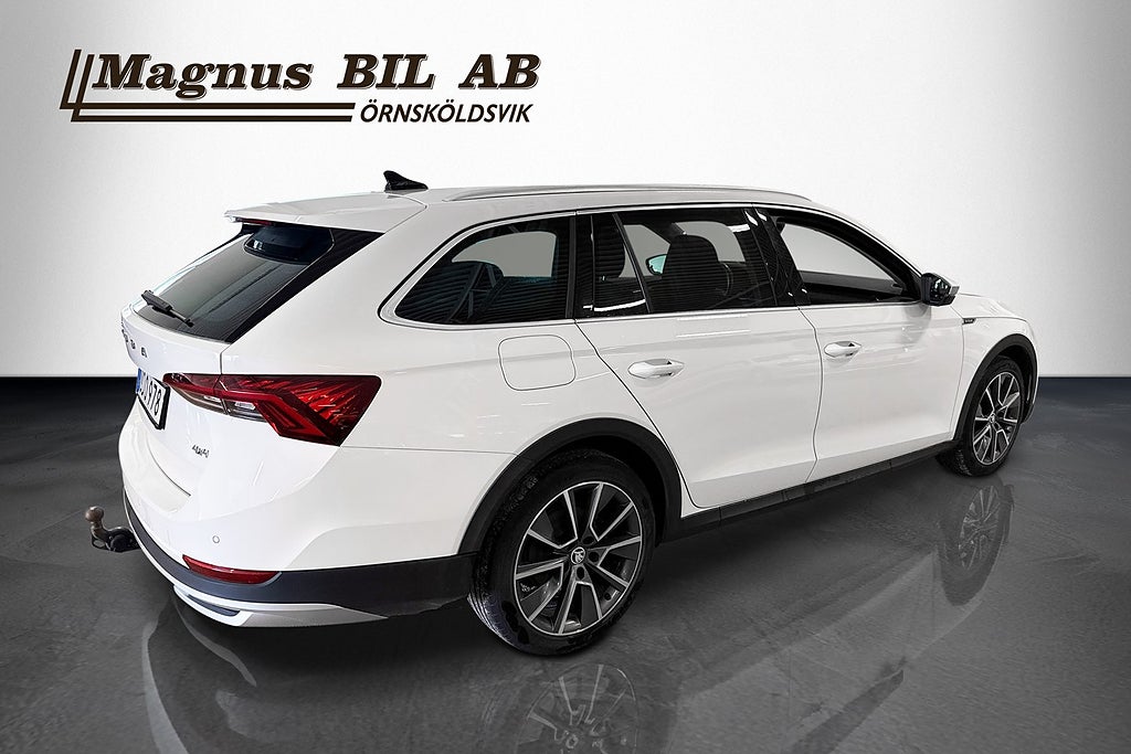 Skoda Octavia Scout 2.0 TDI 4x4 Drag D-värmare Kamera Sov Hjul Moms miniatyr 3