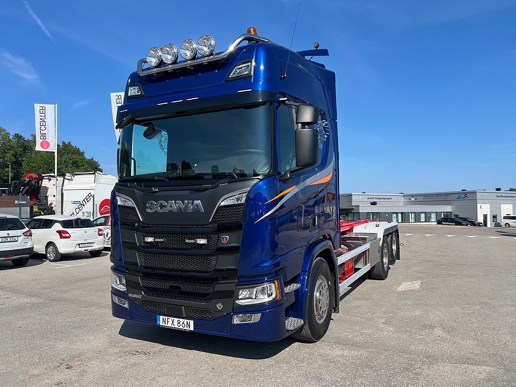 Scania R650 6x2 Lastväxlare, Euro 6