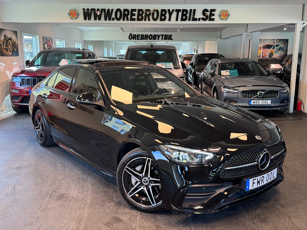 Mercedes-Benz C 300 e 4MATIC AMG Drag Gps HUD Pano Se Spec!