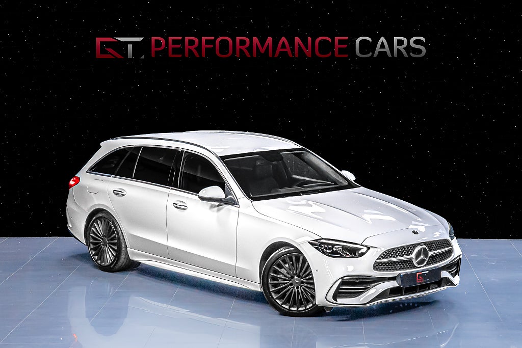 Mercedes-Benz C220 T d AMG Drag Vinterpaket Akustikglas 360° Sportchassi