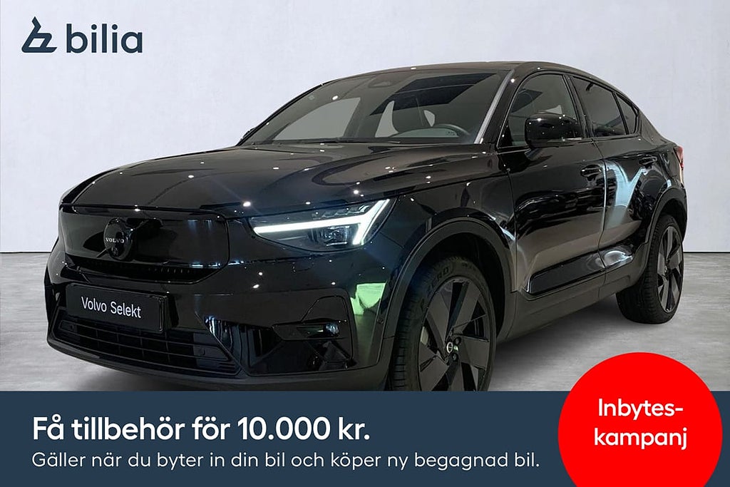 Volvo EC40 Twin Motor AWD 442hk Performance Ultra Black SE
