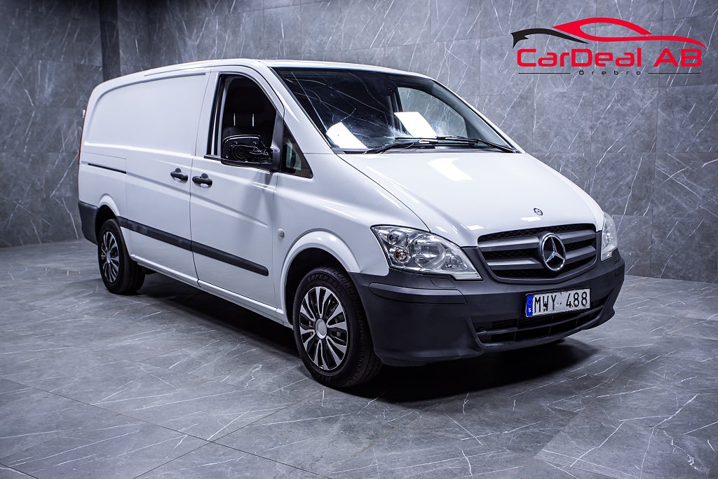Mercedes-Benz Vito 113 CDI 3.0t 3-Sits Värmare Dubbla sidodörrar Drag MOMS
