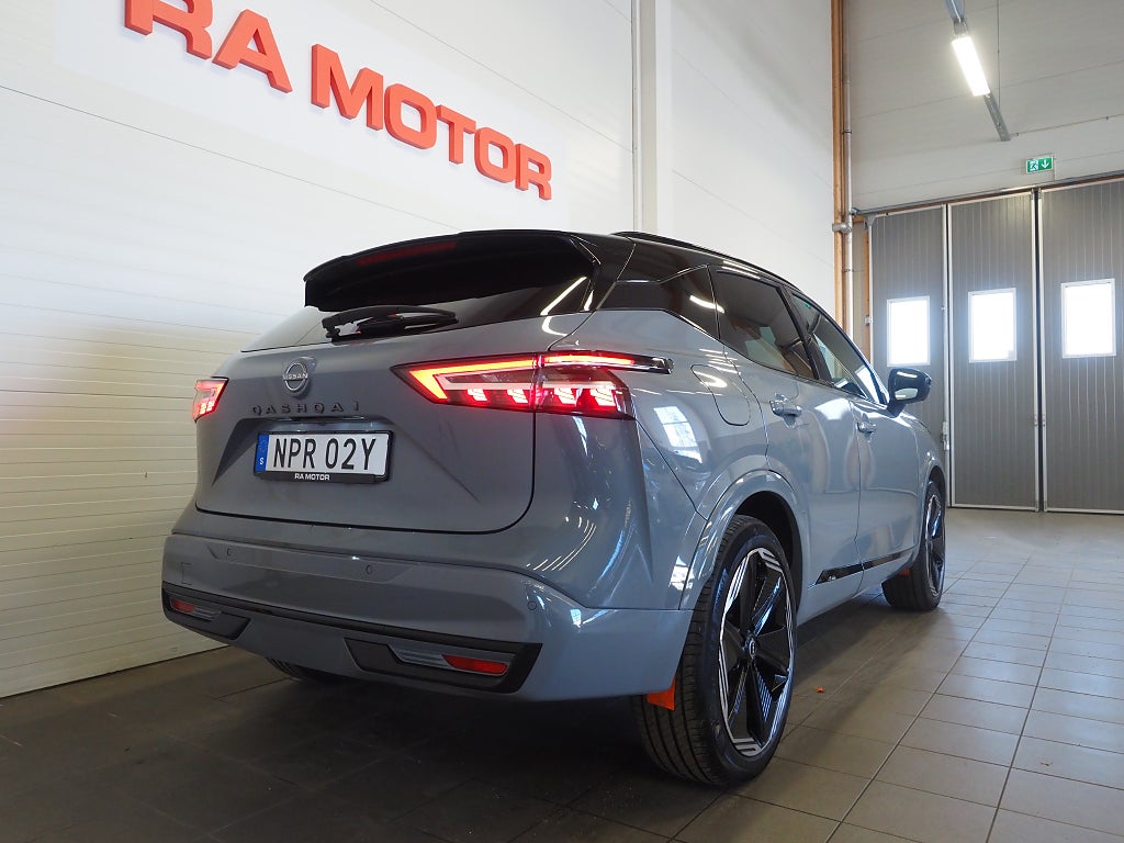 Nissan Qashqai 1.3 DIG-T 158hk N-design | Navi | 360° | Skinn |