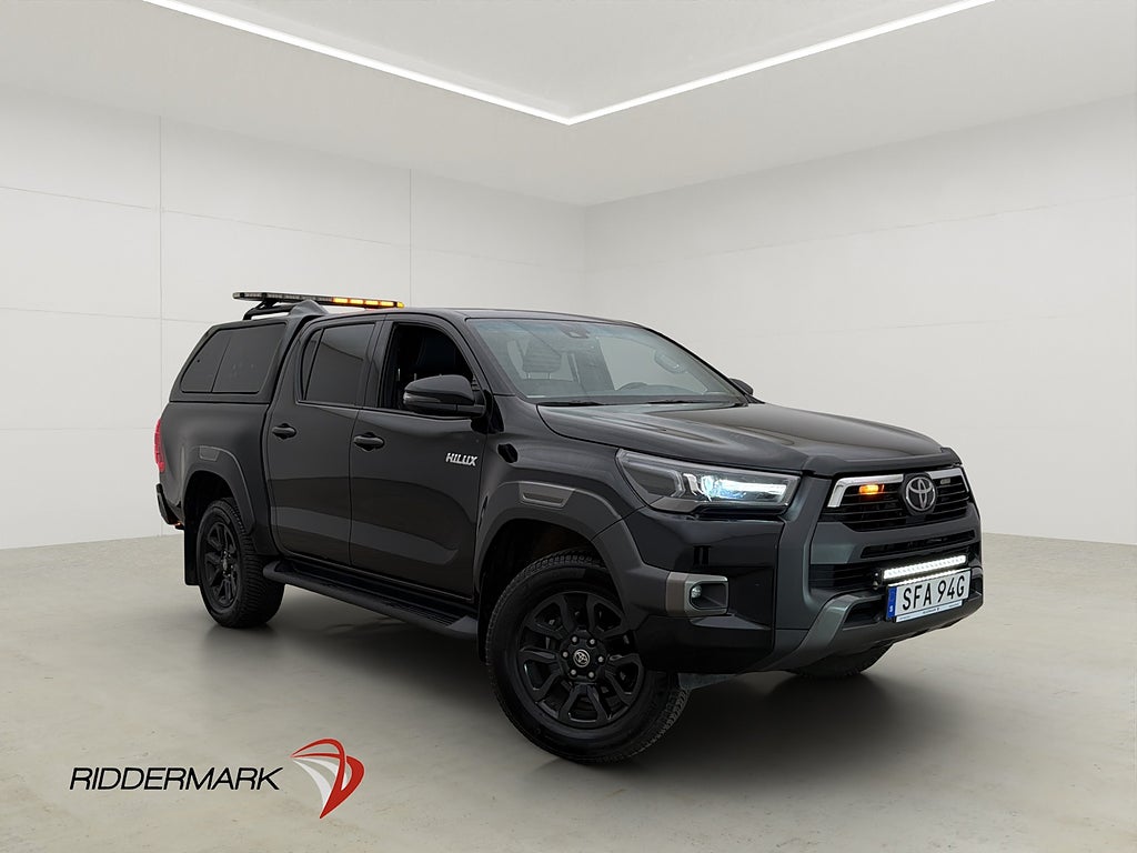 Toyota HiLux Invincible 2.8 MHEV V-inredd JBL Diff Kåpa Moms