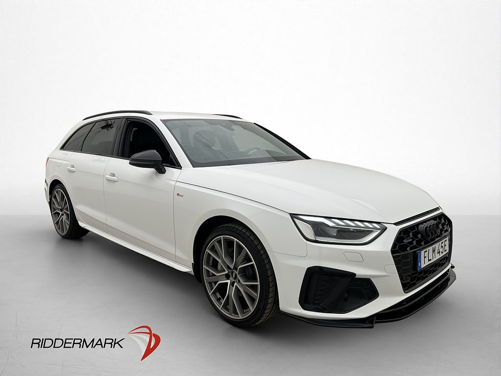 Audi A4 40 TDI Quattro 190hk S-Line Drag Värmare Navi