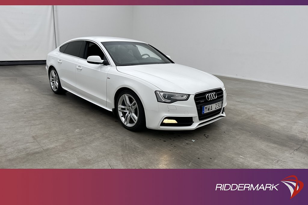 Audi A5 Sportback 2.0 TDI Q S-Line Sensorer Drag Två-Brukare