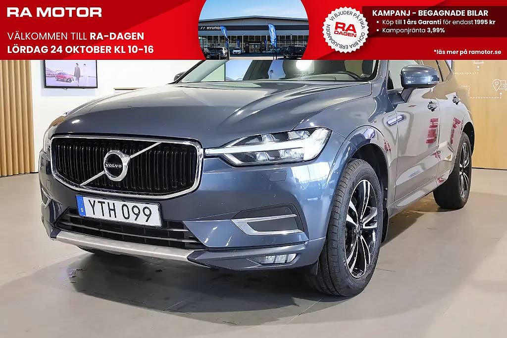 Volvo XC60 D4 AWD AUT Momentum SE Navi Drag VOC Leasbar 2019