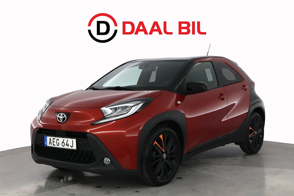 Toyota Aygo X 1.0 VVT-i CVT 72HK PULSE B-KAMERA NAVIGATION NFC 