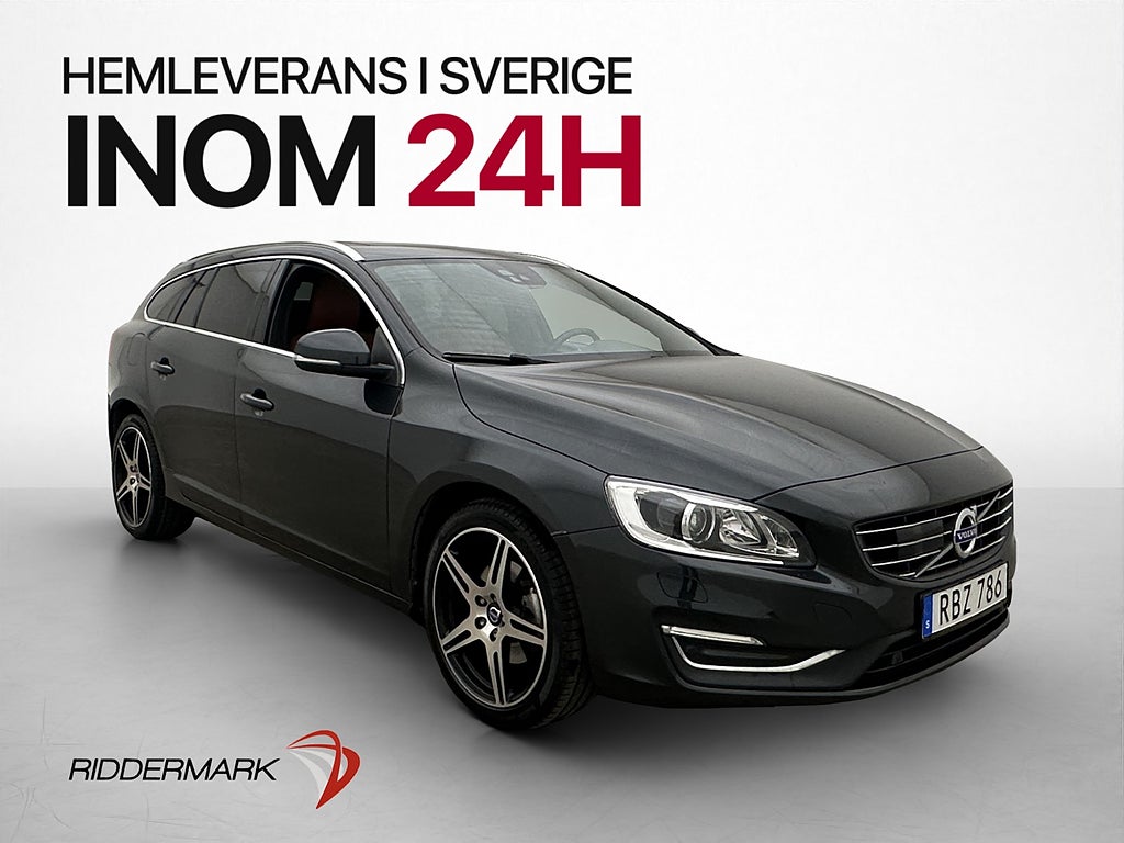 Volvo V60 D4 Summum VOC Värmare Glastak-Lucka Elstol Kamera