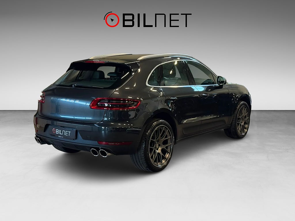 Porsche Macan S Diesel PDK 1-ägare 258hk Sport Chrono Värmare 21”