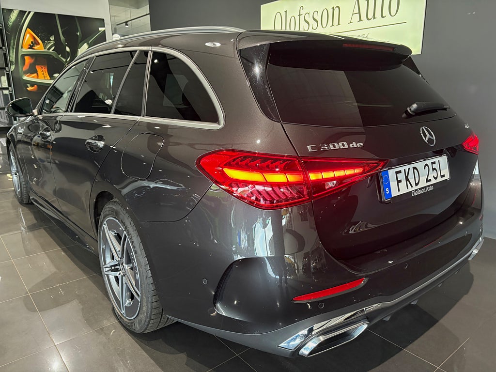 Mercedes-Benz C 300 de AMG 4MATIC Drag Värmare Elstol - bild 14