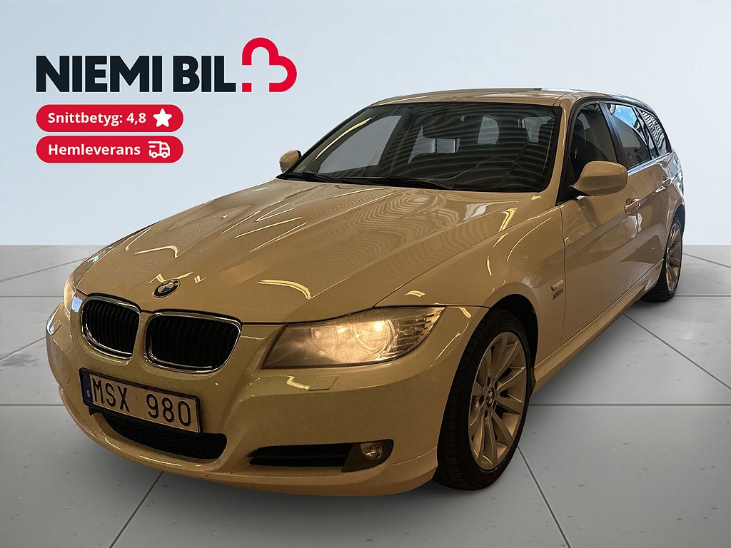 BMW 320D xDrive Touring Sov-däck/MoK-värm/Drag/Kamkedja/2Brukare