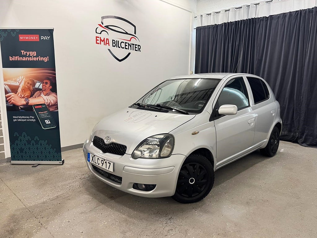 Toyota Yaris 5-dörrar 1.0 VVT-i|dubbdäck|dragkrok