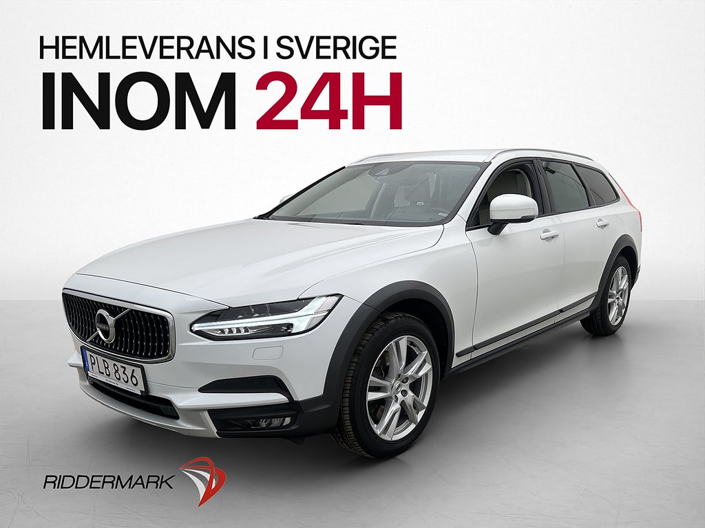 Volvo V90 Cross Country Polestar T5 AWD Drag Skinn Värmare
