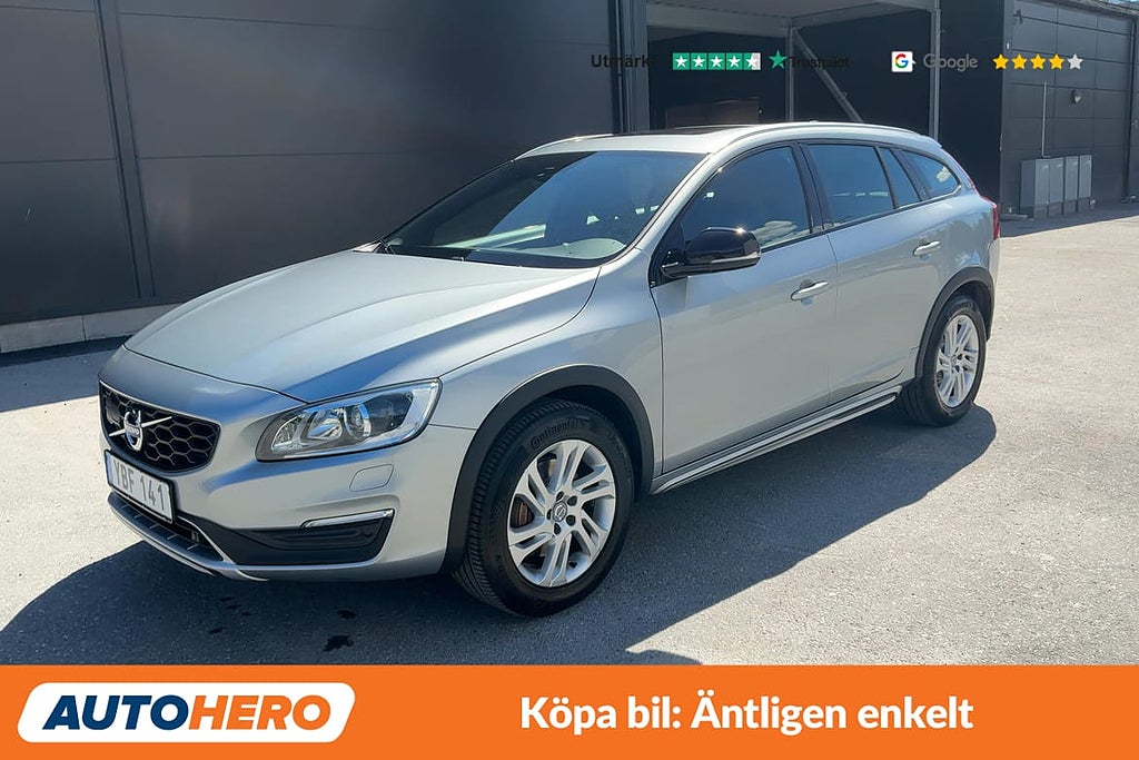 Volvo V60 Cross Country D4 Summum / Värmare, Dragkrok, VOC