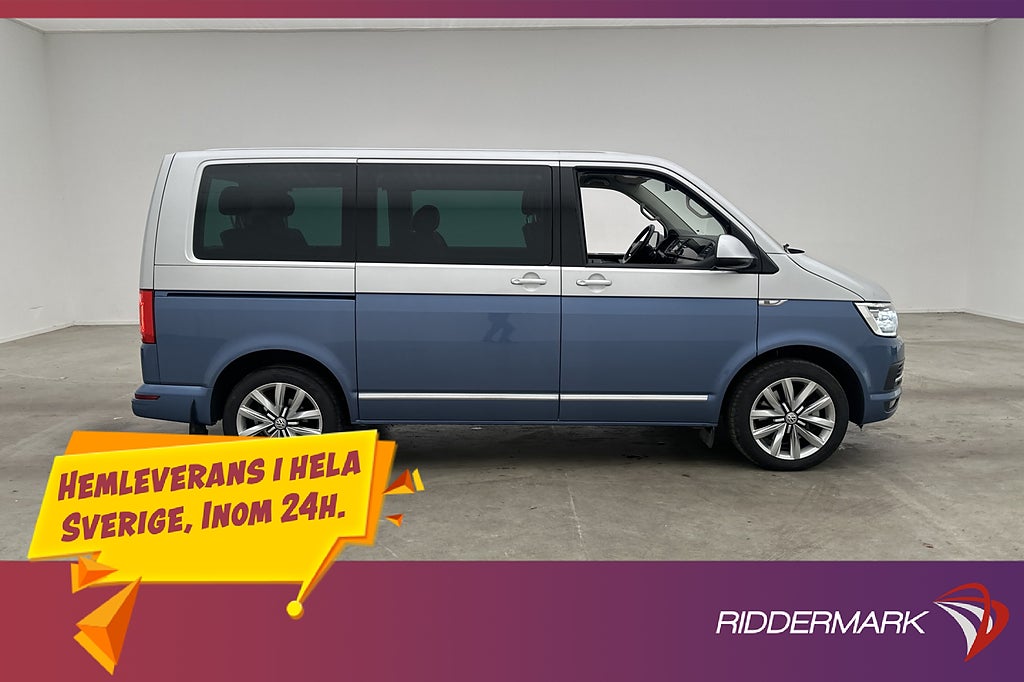 Volkswagen Multivan Highline 4M Värm DCC Drag El-Dörr Kamera