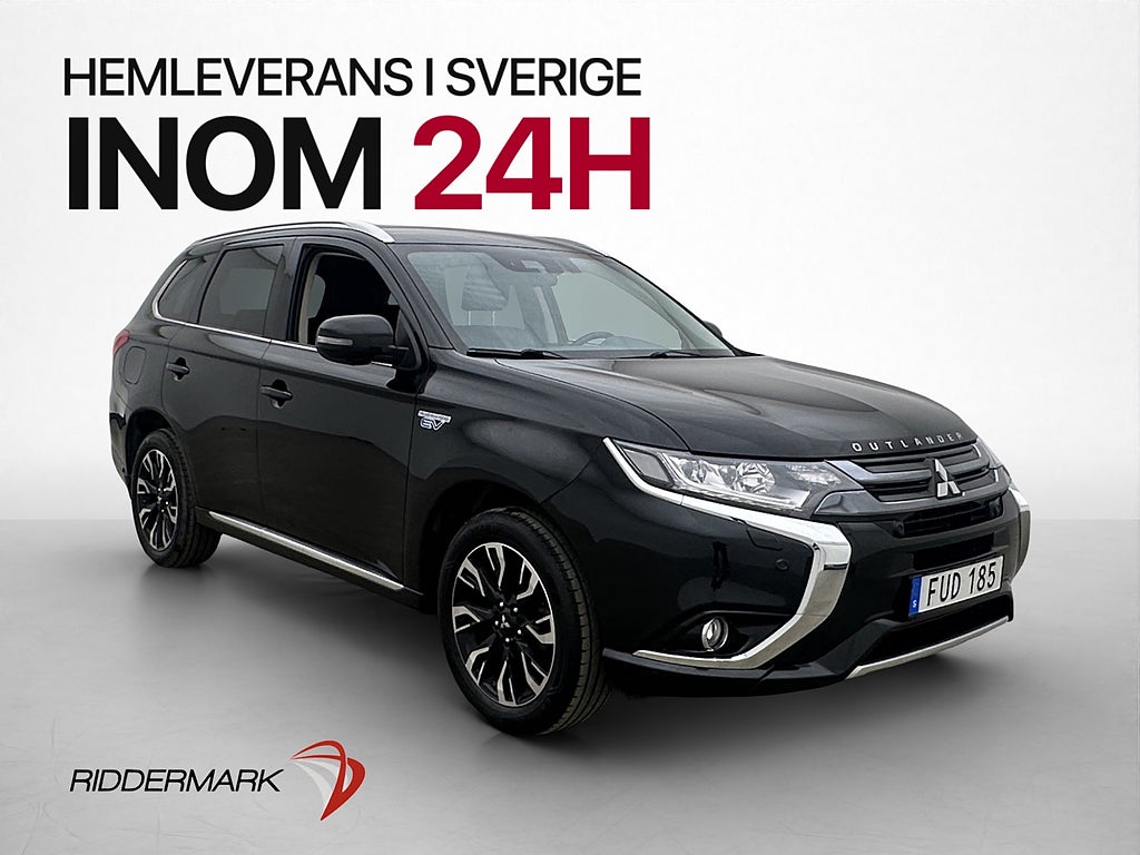 Mitsubishi Outlander PHEV 203hk Business 360° Skinn Rattvär