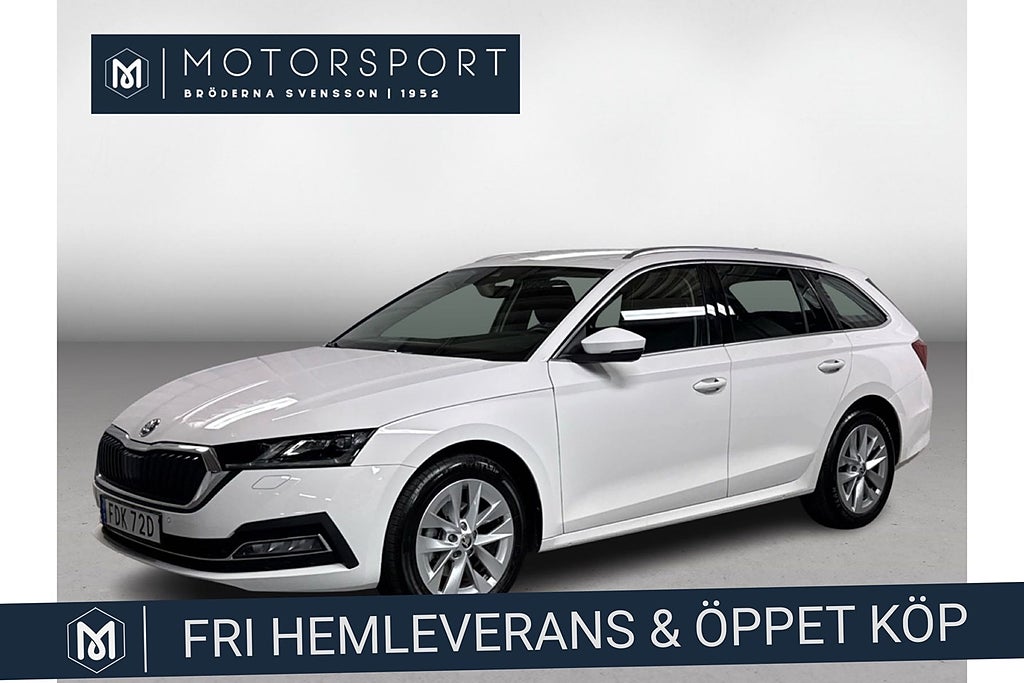 Skoda Octavia Kombi 2.0 TDI Aut 150hk Style Värmare Dragkrok