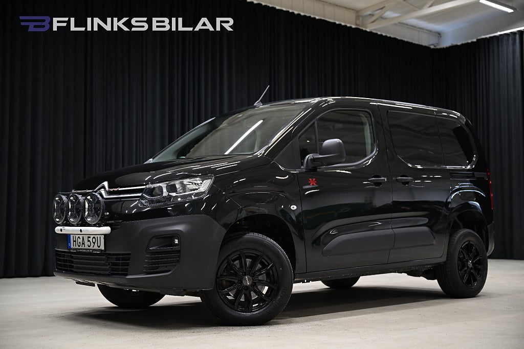 Citroën Berlingo 4x4 131HK Dangel|Drag|Värmare|Dubbeldörr|B-kamera|Moms