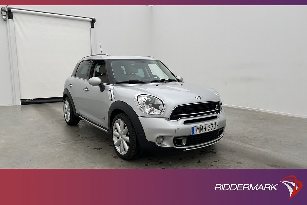 MINI Countryman S ALL4 190hk Skinn Pano H/K Navi Sensorer