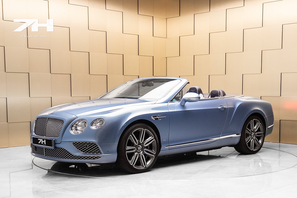 Bentley Continental GTC W12 Mulliner / Naim / Massag. / Sv.Såld