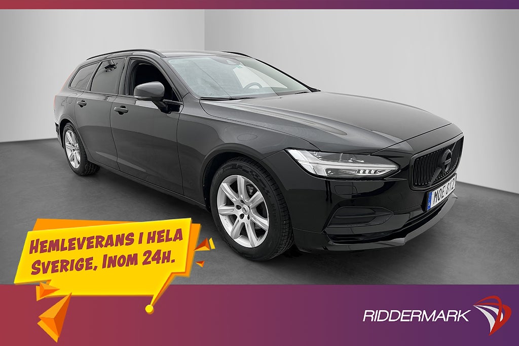 Volvo V90 D4 190hk VOC Värmare Dragkrok Rattvärme